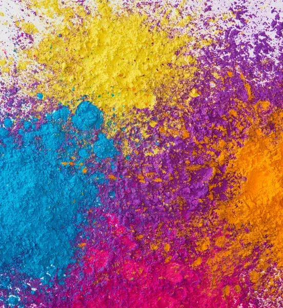 Title picutre: Colorful powder