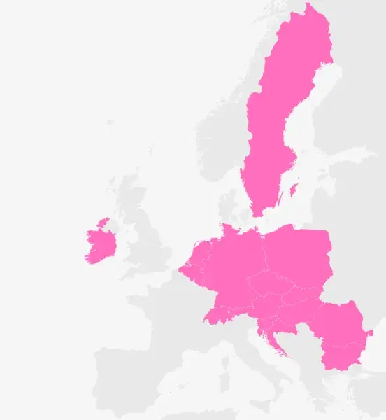CWS European locations