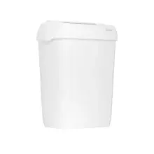 Clear+ waste bin white 23 litres