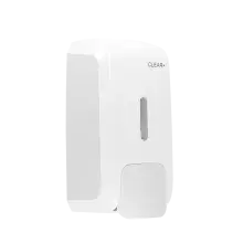 White Clear+ dispenser for cream soap