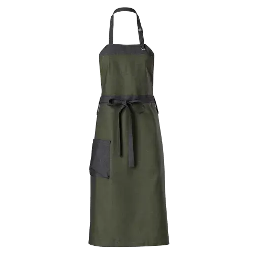Gastro concept apron dark green