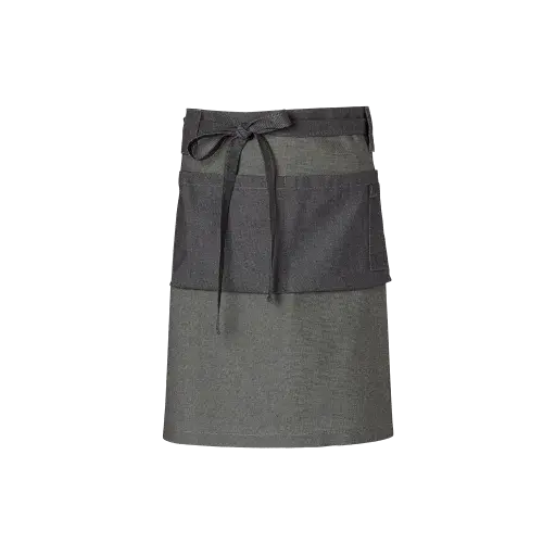 Gastro concept half-apron dark grey