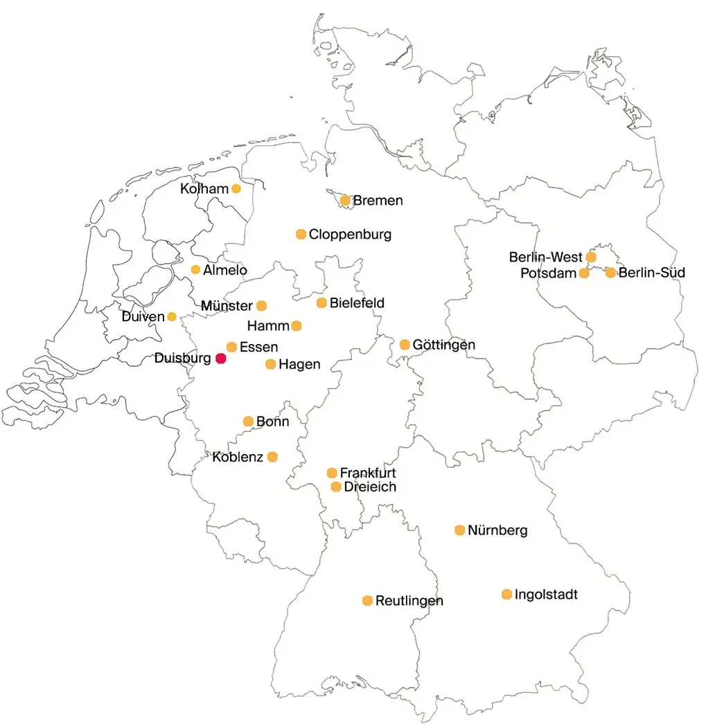 Locations-Germany + Netherland-CWS Fire Safety