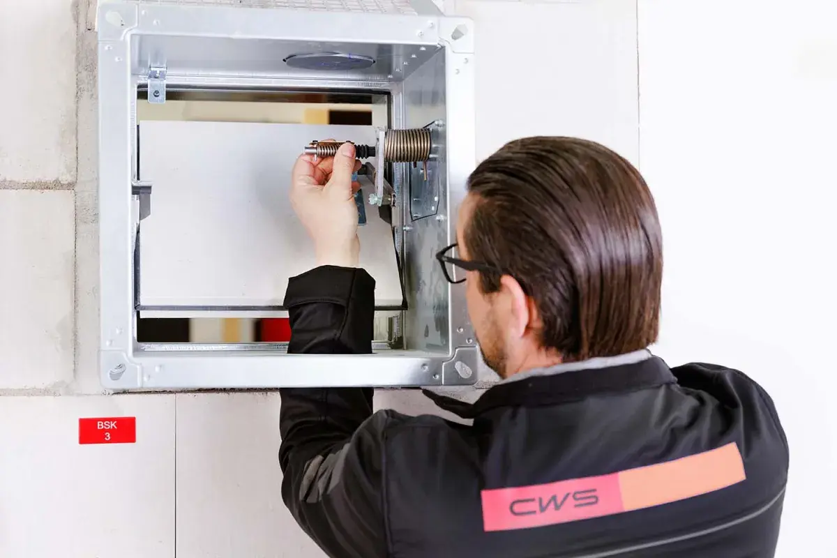 Was sind Brandschutzklappen-Wer darf Brandschutzklappen einbauen-CWS Fire Safety