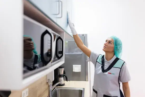 Cleaning kontrollierte Bereiche