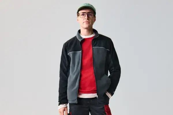 A man in protective workwear