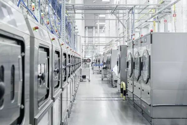 An image of an industrial laundry