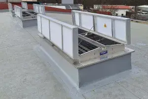 RWA-Öffnung-Typ-Lichtbänder-CWS Fire Safety